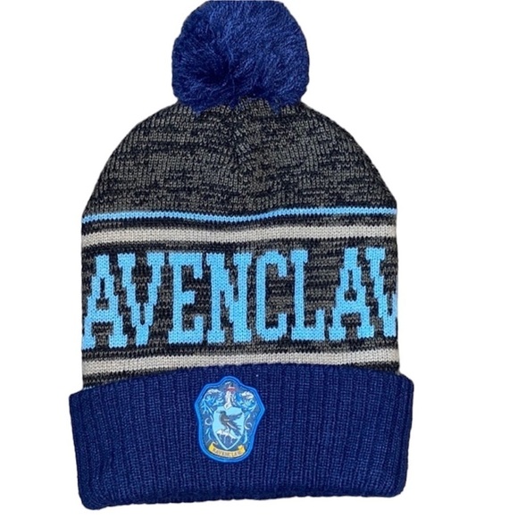 Ravenclaw pom-pom hat new without tags - Picture 1 of 4
